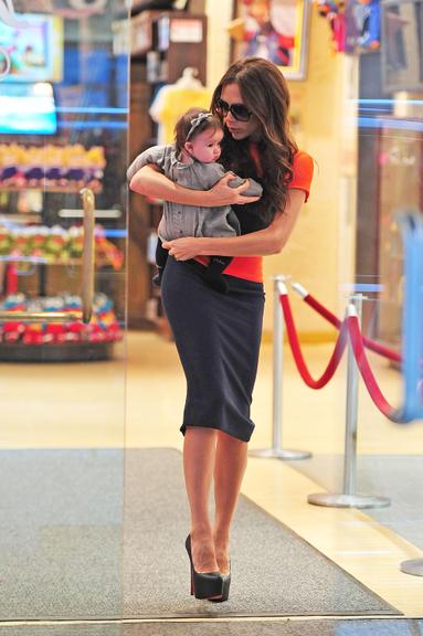 Victoria Beckham e Harper Seven