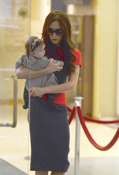 Victoria Beckham e Harper Seven