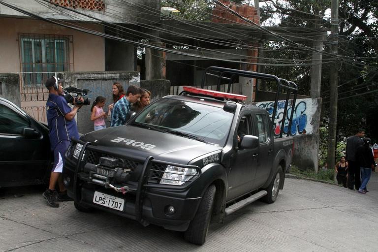 Sabrina Sato grava 'Pânico na TV' na Rocinha, no Rio de Janeiro