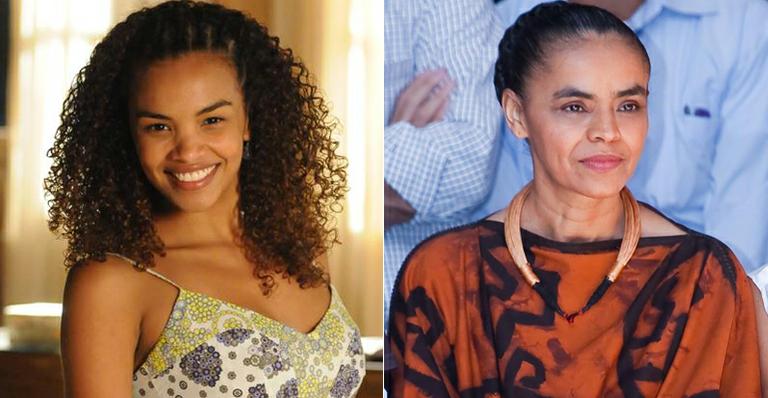 Lucy Ramos e Marina Silva