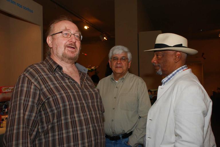 David Glat, Francisco Vidal Luna e Emanoel Araujo