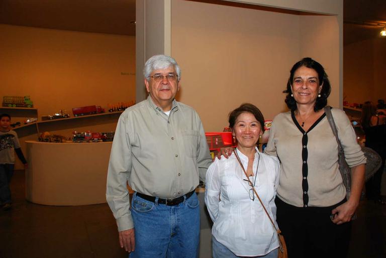 Francisco Vidal Luna, Matiko Vidal e Heloisa Cavalcanti 