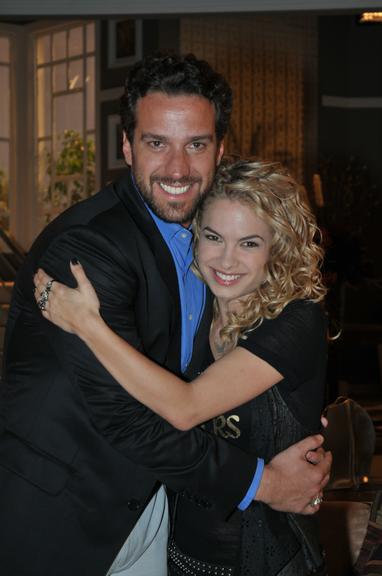 Carlos Bonow e Lua Blanco