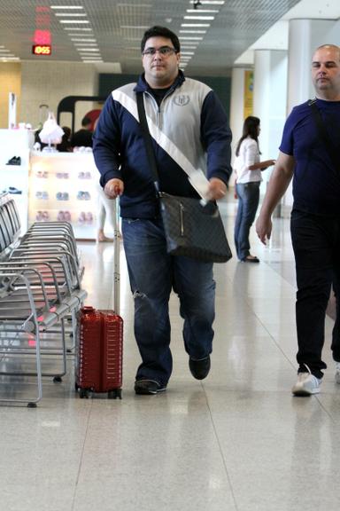 André Marques circula pelo Aeroporto Santos Dumont