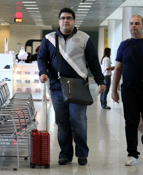 André Marques circula pelo Aeroporto Santos Dumont