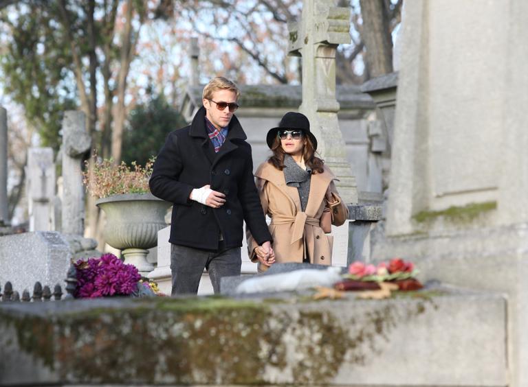 Ryan Gosling e Eva Mendes namoram em Paris