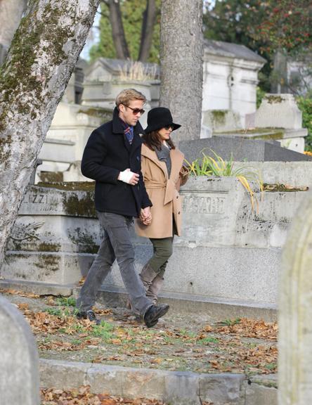 Ryan Gosling e Eva Mendes namoram em Paris