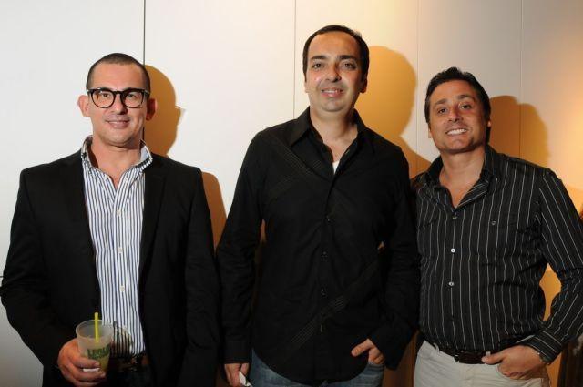 Adriano Amado, Marcelo Oliveira e William Mcgue