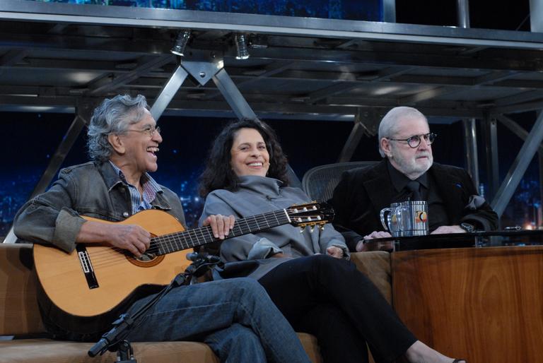 Caetano Veloso, Gal Costa e Jô Soares