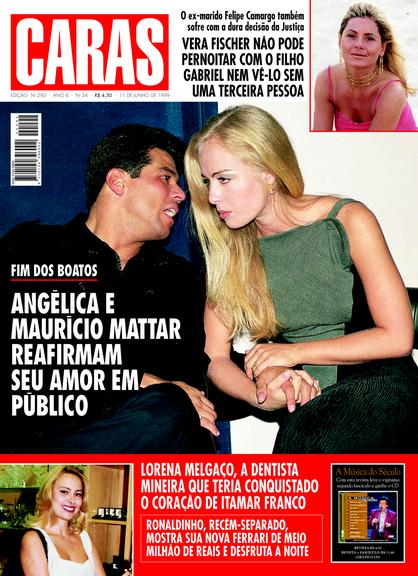 Angélica nas capas de Caras