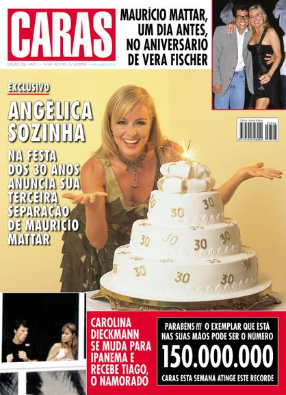 Angélica nas capas de Caras