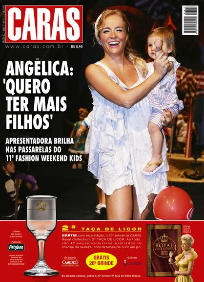 Angélica nas capas de Caras