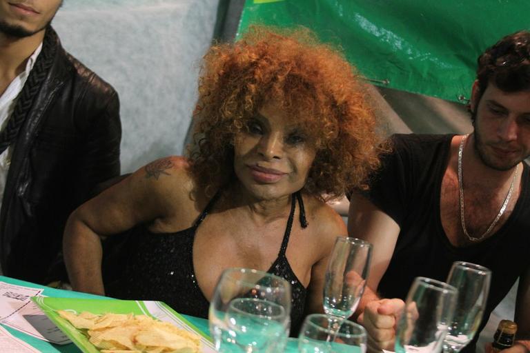 Elza Soares é homenageada no Vidigal, Rio de Janeiro