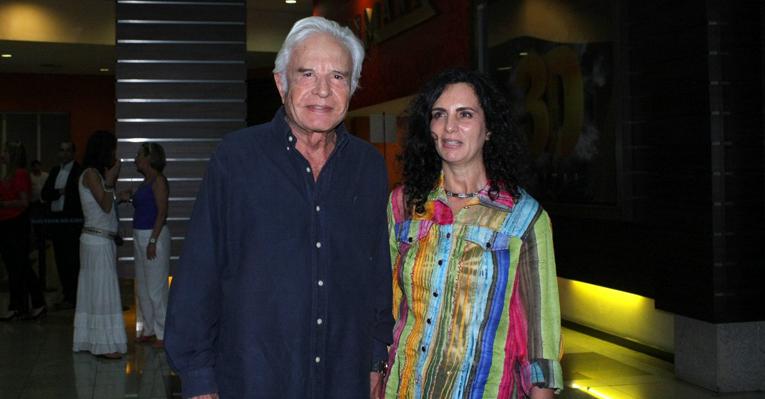 Cid Moreira e Fátima Sampaio Moreira