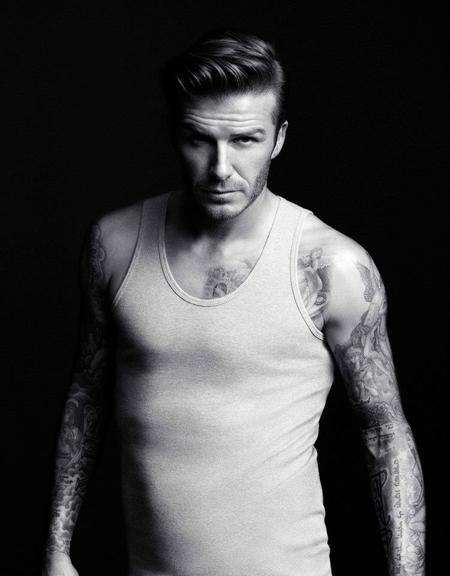 David Beckham faz ensaio para sua linha de roupas íntimas