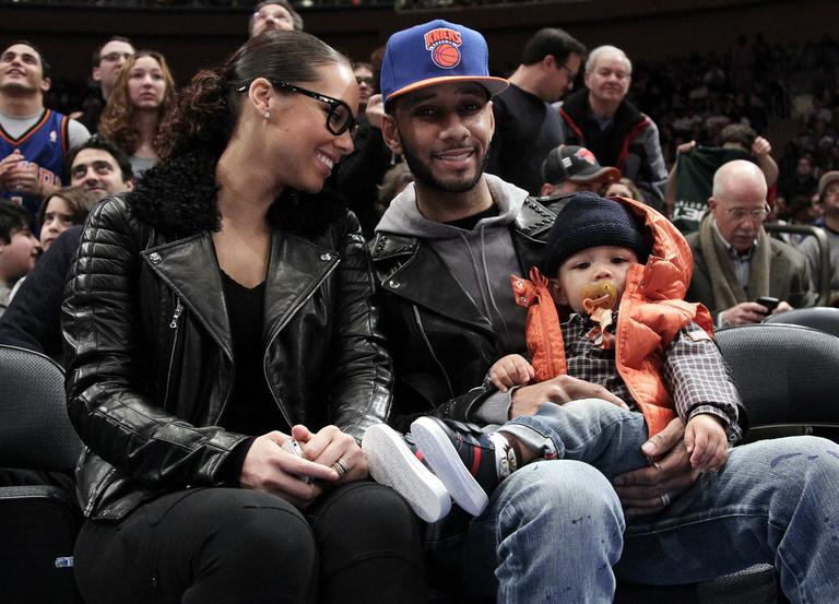 Egypt, filho de Alicia Keys e Swizz Beatz, rouba a cena em jogo de basquete