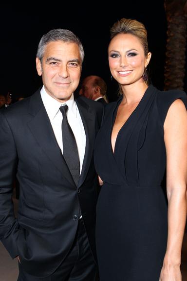 George Clooney e Stacy Keibler