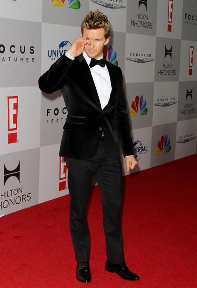 Ryan Kwanten, de 'True Blood', na festa da NBC