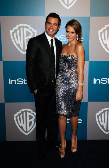 O casal Jessica Alba e Cash Warren