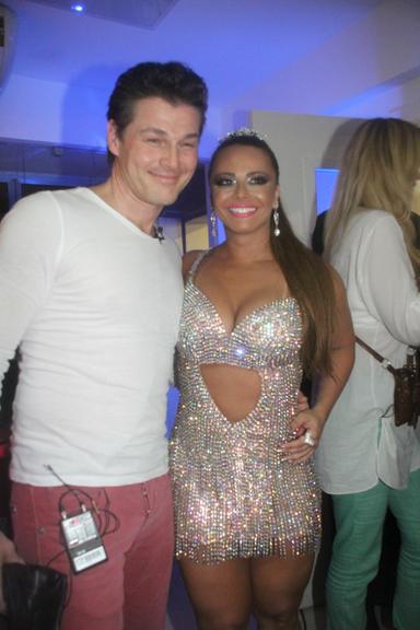 Morten Harket e Viviane Araújo