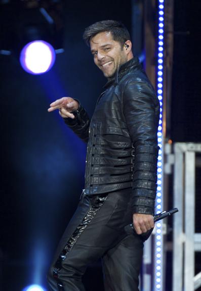 Ricky Martin foi batizado por Enrique Morales