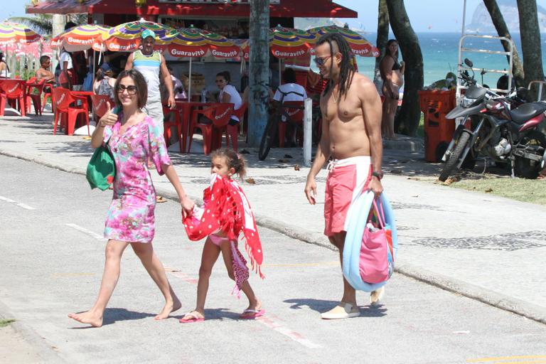 Tânia Khalil, Jairzinho e Isabella