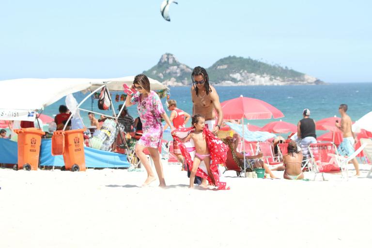 Tânia Khalil, Jairzinho e Isabella