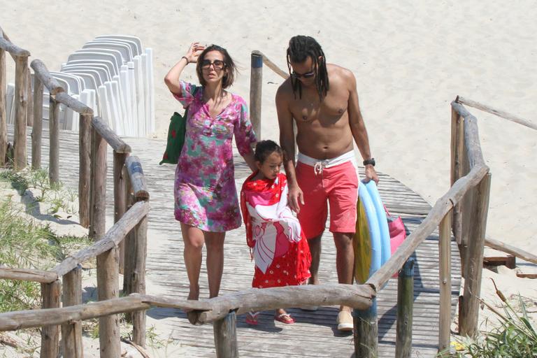 Tânia Khalil, Jairzinho e Isabella