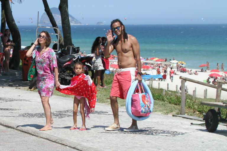 Tânia Khalil, Jairzinho e Isabella