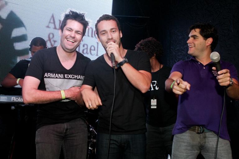 Anselmo, Rodrigo Andrade e Rafael