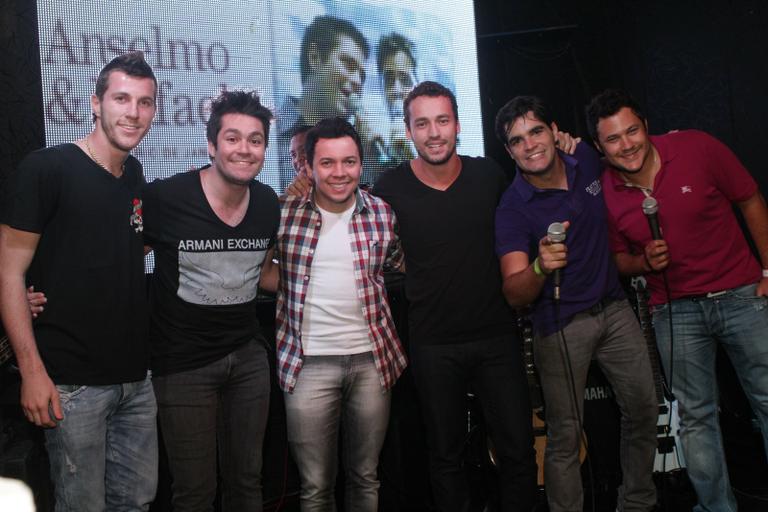 Paulo Victor, Anselmo, Alisson, Rodrigo Andrade, Rafael e João Bosco