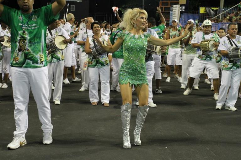 Antonia Fontenelle na Sapucaí