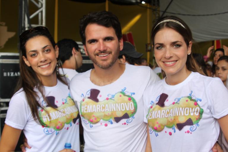 Giovanna Lamônica, Diego Jatobá e Monique Alfradique