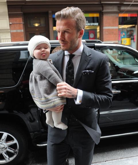 David Beckham e Harper Seven