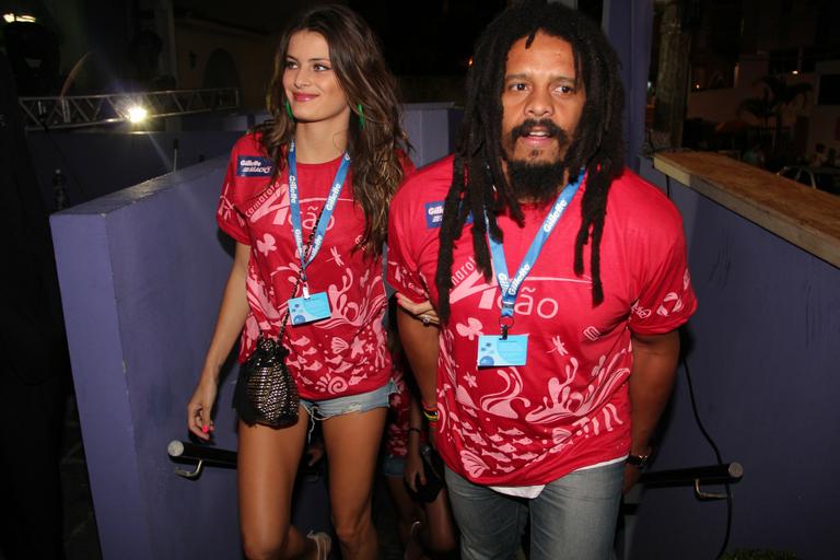 Isabeli Fontana e Rohan Marley se divertem em Salvador