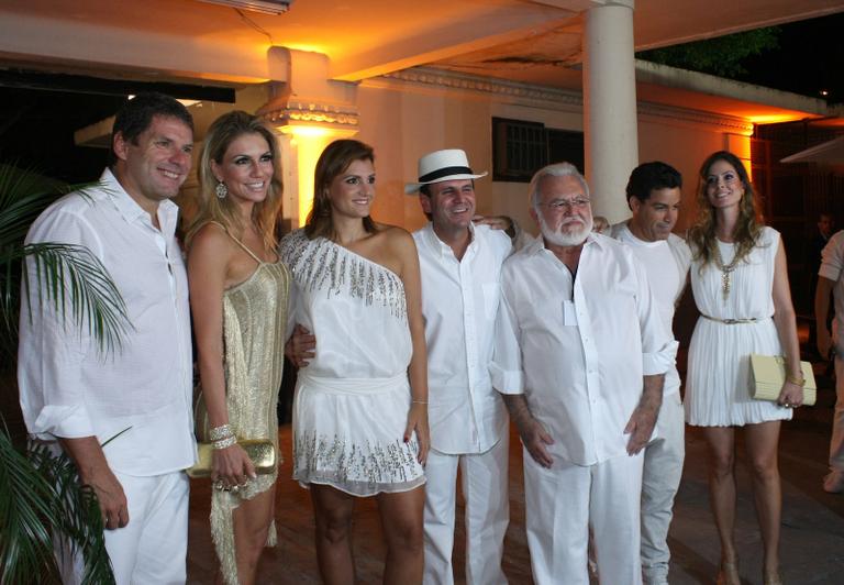 Alexandre Accioly, Renata Padilha, Cristine Assed, Eduardo Paes, Ricardo Amaral, Luiz Calainho e Fernanda Cortez