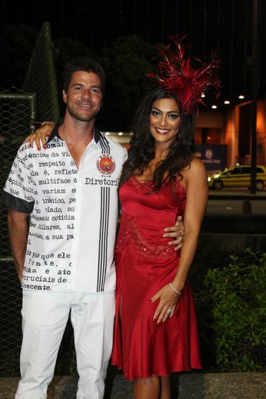 Carlos Eduardo Baptista e Juliana Paes