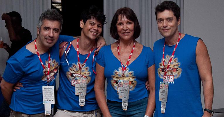 Gleciano Luz, Rodrigo Gomez, Ítala Nandi e Tiago Santiago 