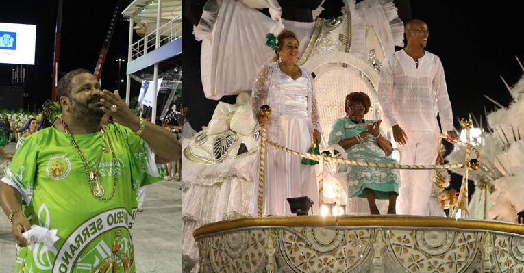 Desfile da Império Serrano na Sapucaí