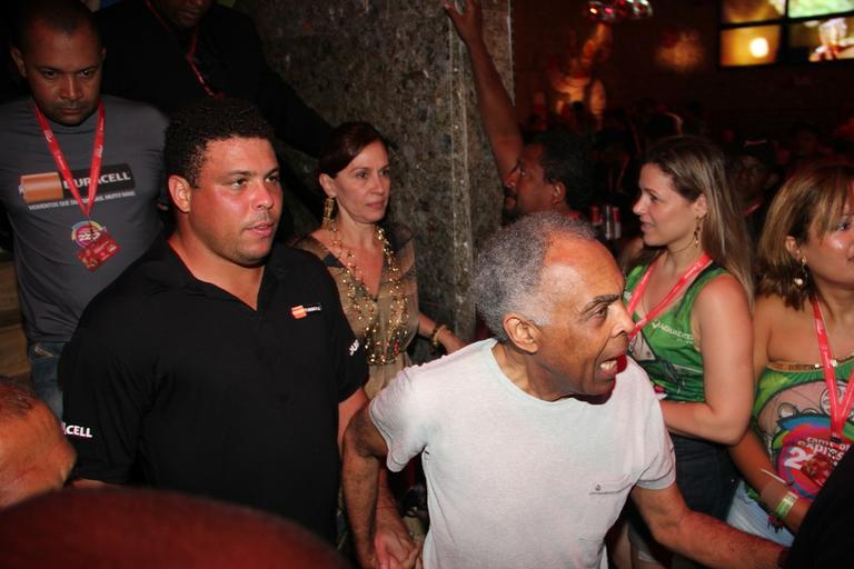 Ronaldo e Gilberto Gil