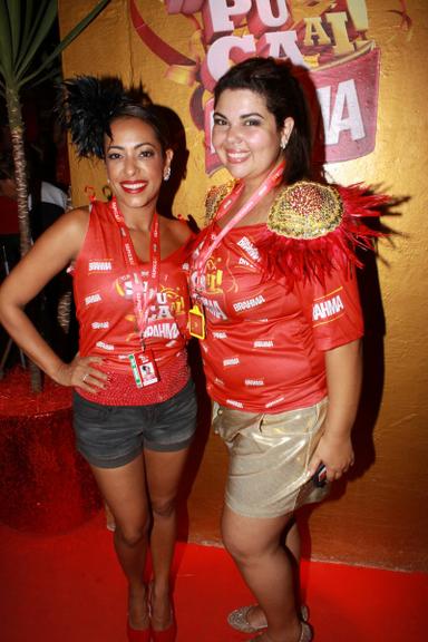 Samantha Schmütz e Fabiana Karla