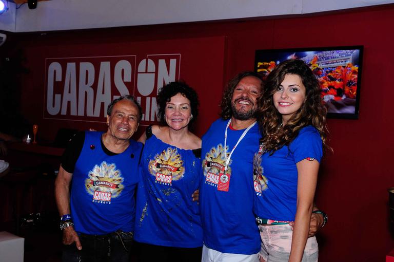 Stênio Garcia, Thais de Campos, Wolf Maia e sua Renata Bonjesus