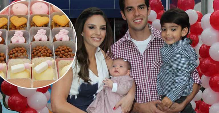 Lembrancinhas de maternidade de Isabella, filha de Kaká e Caroline Celico