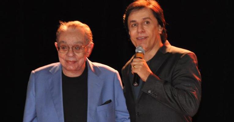 Chico Anysio e Tom Cavalcante