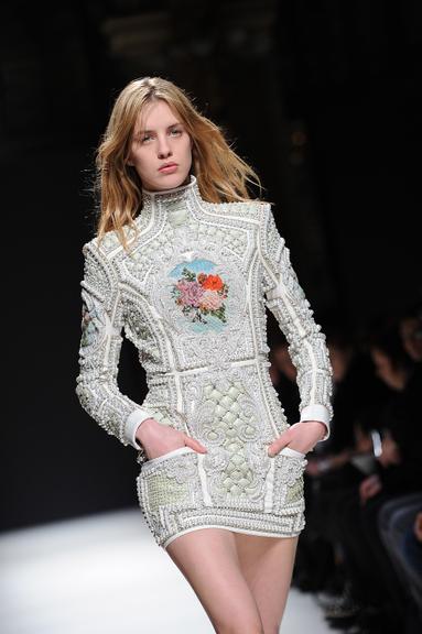 Desfile da Balmain na Paris Fashion Week