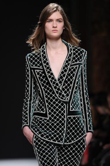 Desfile da Balmain na Paris Fashion Week