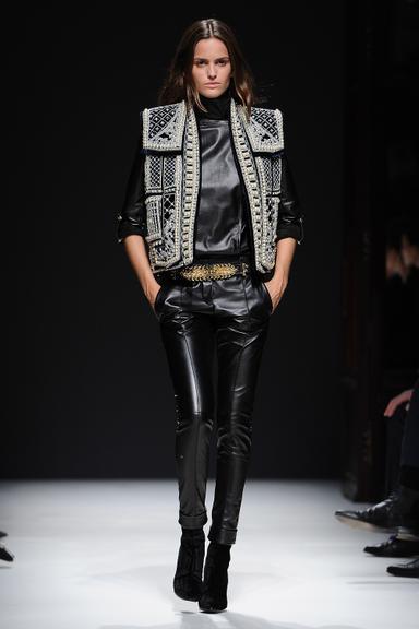 Desfile da Balmain na Paris Fashion Week