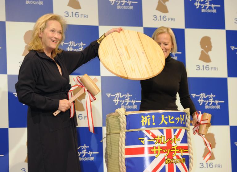 Meryl Streep em Tóquio, no Japão