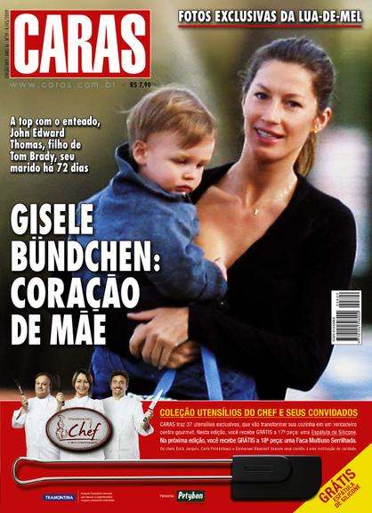 Gisele Bündchen e o enteado - edição 809