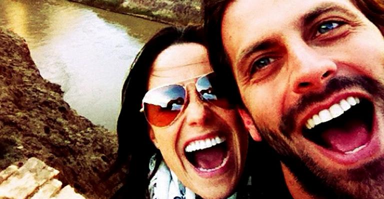 Fernanda Vasconcellos e Henri Castelli no Grand Canyon